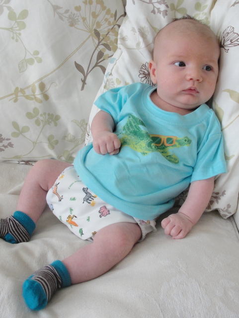 Croc and socks