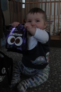 I got choclit!