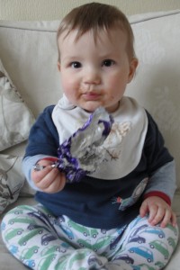 A reward for tolerating Daddy's silly dressing-up ideas...